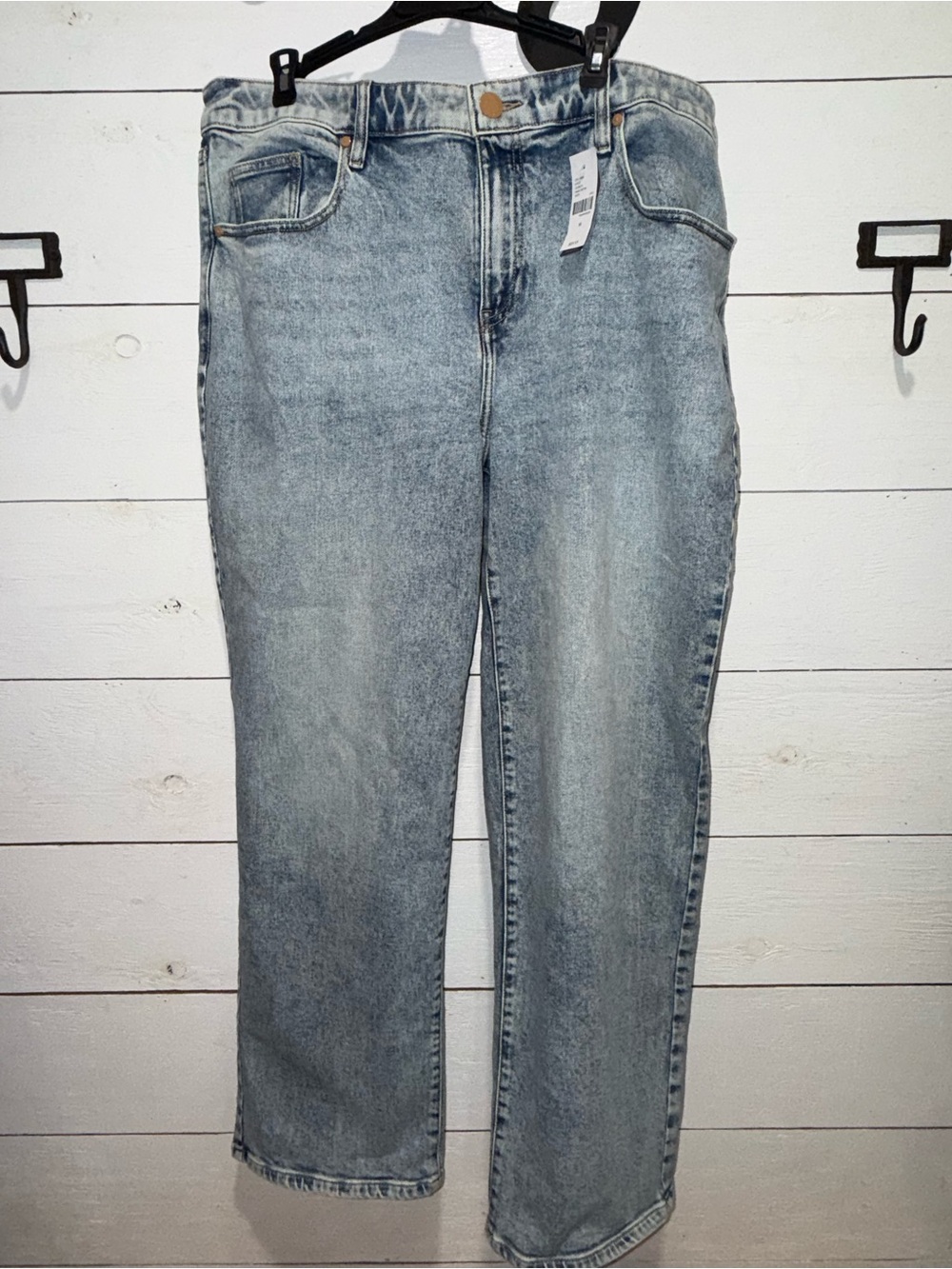 Lane Bryant New with Tags Classic Light Wash Straight Leg Jeans Size 18